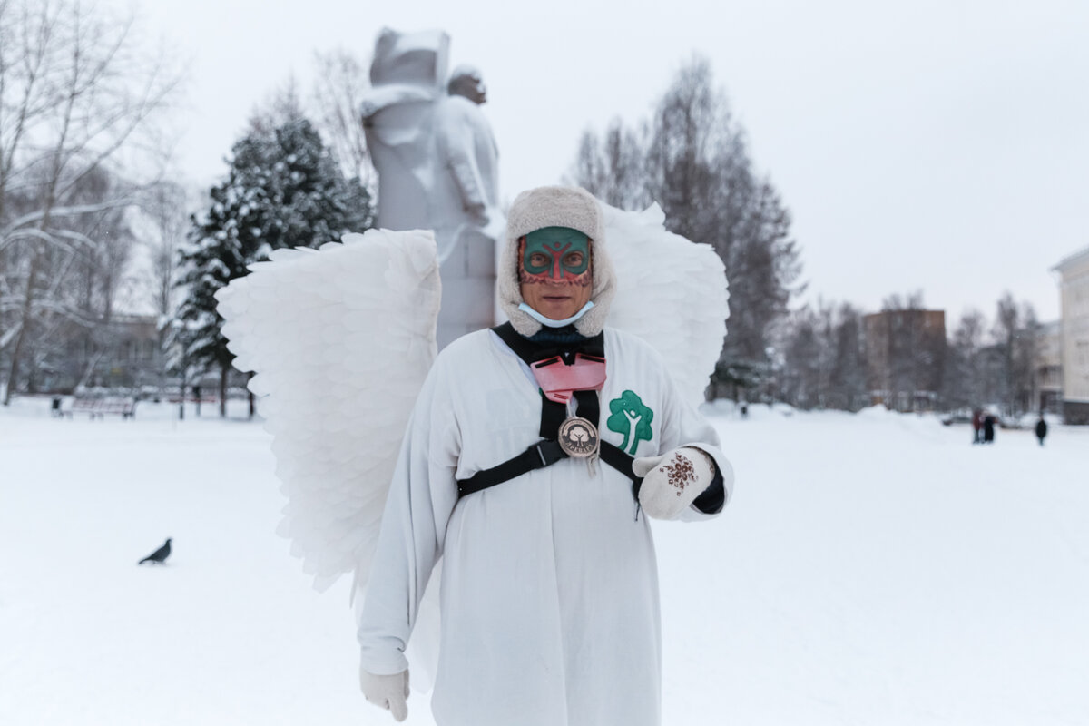 Архангелогородский юродивый пару дней провел в Сыктывкаре