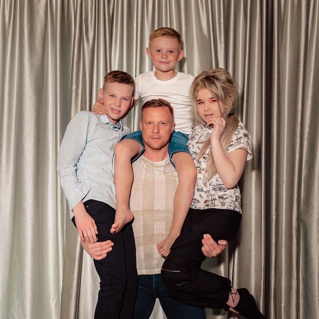 Вячеслав Малафеев с детьми