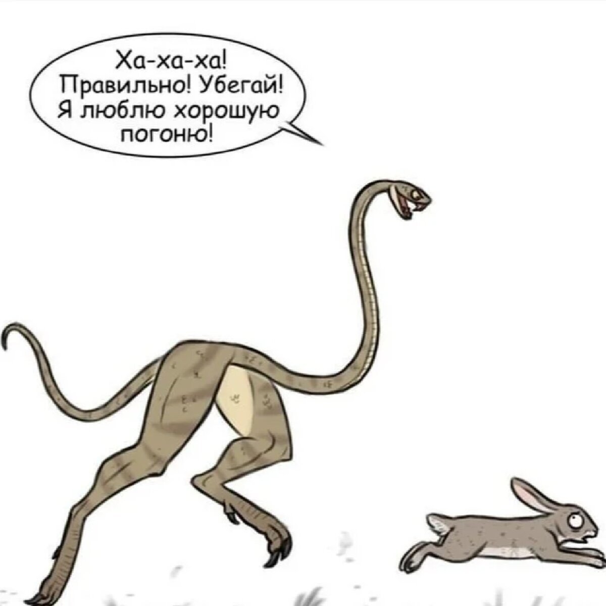 Змея с ногами