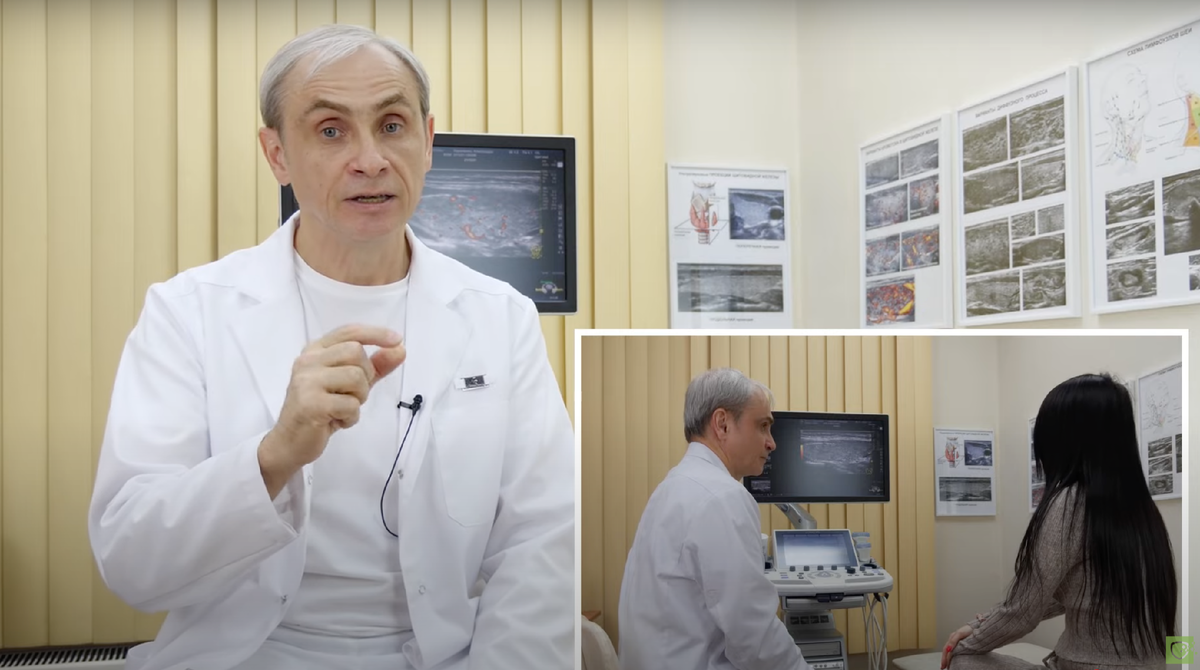 Доктор Ушаков (кадр из фильма и восстановлении щитовидной железы)