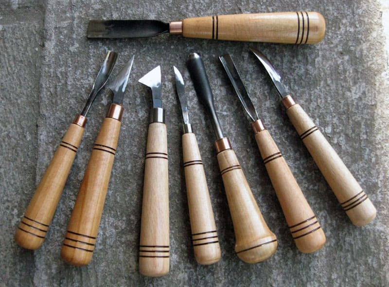 Набор инструментов для работы по дереву для начинающих в деревянном ящике