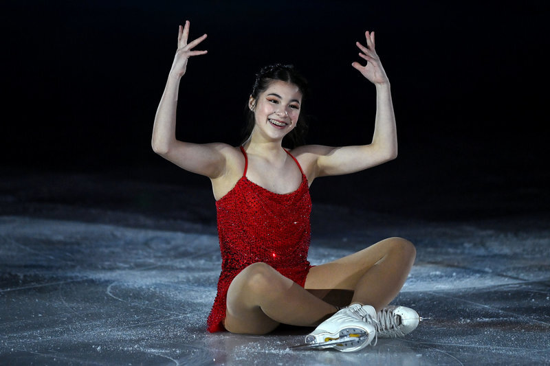 Алиса в 2022 году показательные выступления. Фото из открытых источников.