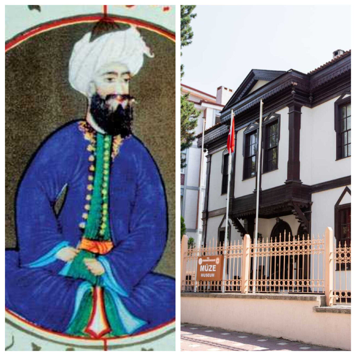 Эртугрул Гази, отец Османа. Музей в Сёгюте, где родился Осман Гази.