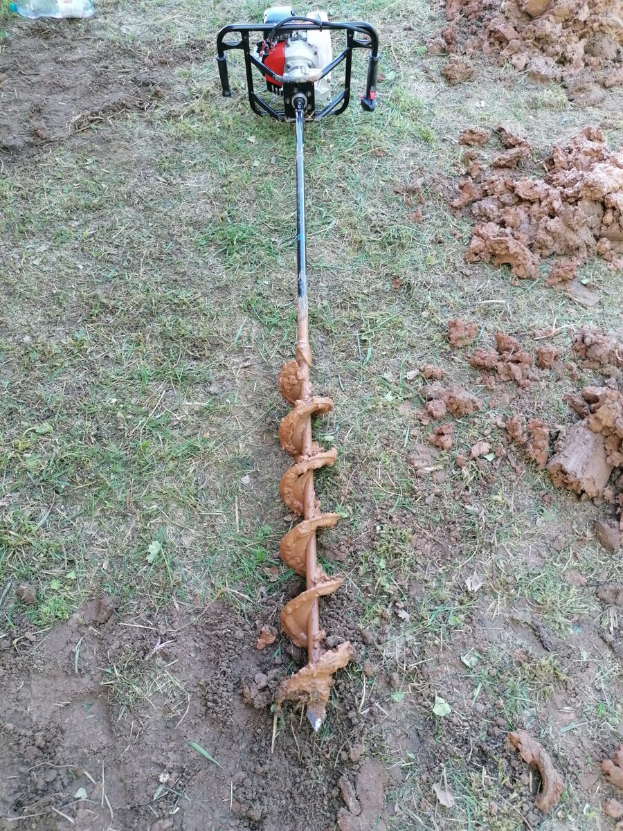 Бур с удлинителем