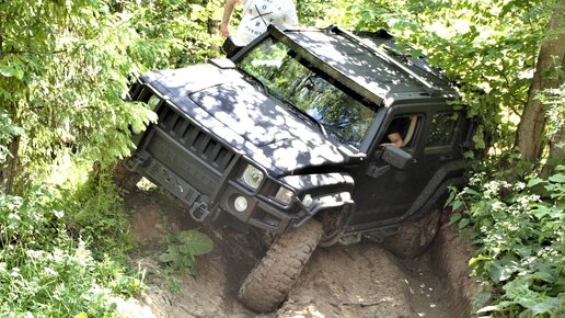 Антибиотик-офроад : Hummer H3, Dodge Ram, Jeep Wrangler, Jimny. Испытание выкатной платформы.