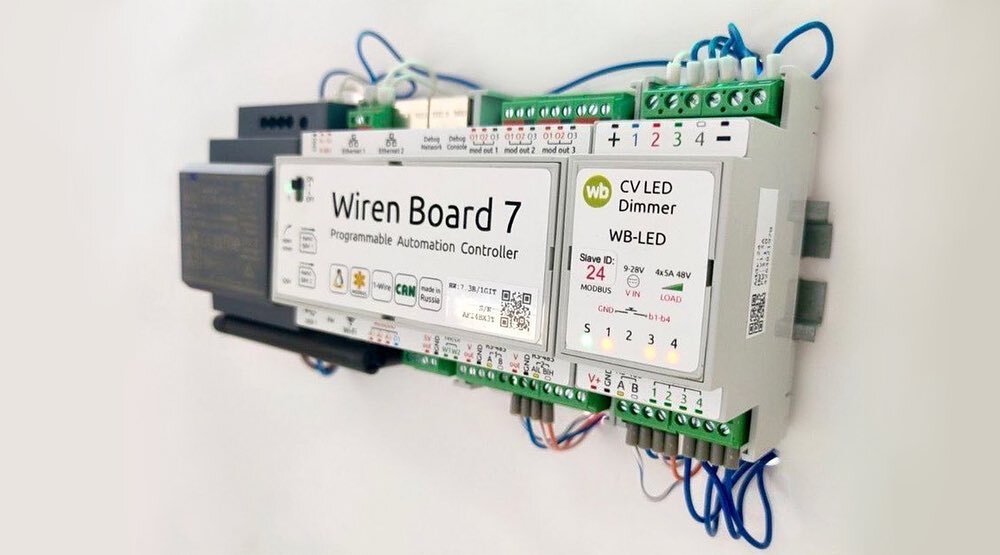 Wiren board примеры правил