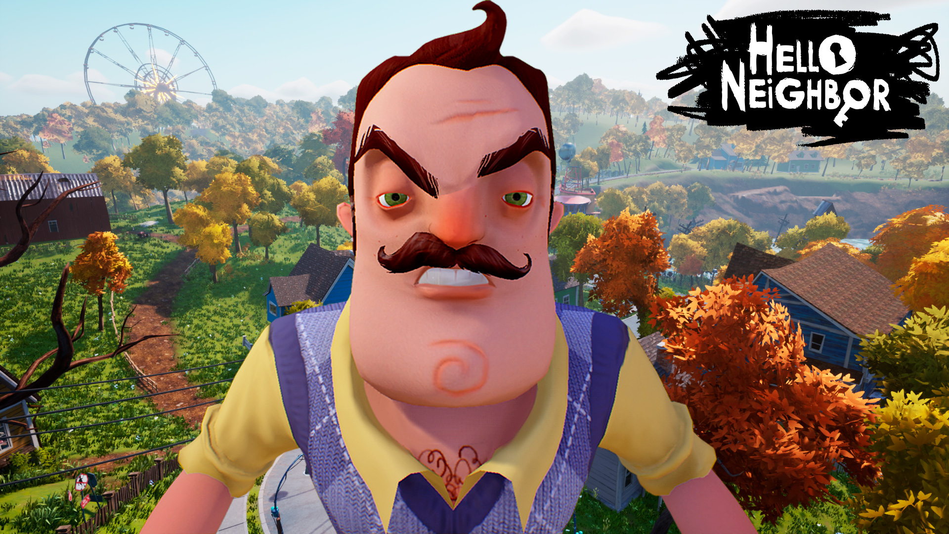 ШОУ ПРИВЕТ СОСЕД!ПО СЛЕДАМ ВОРОНА!ИГРА HELLO NEIGHBOR 2 MOD KIT ПРОХОЖДЕНИЕ  МОДА SECRETS OF THE PARK