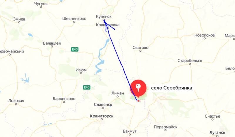 Купянск карта харьковская область