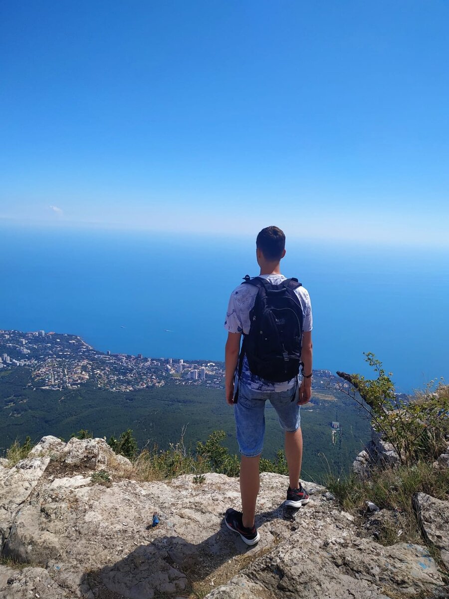 Автор в Крыму