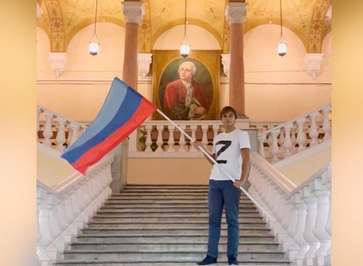 Степан Антропов в стенах МГУ (иллюстрация из открытых источников)
