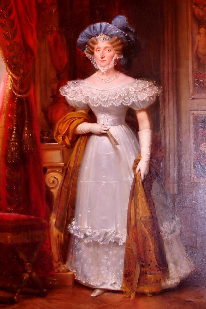 Nicolas Gosse. Maria Amalia of the Two Sicilies, 1831 год. 