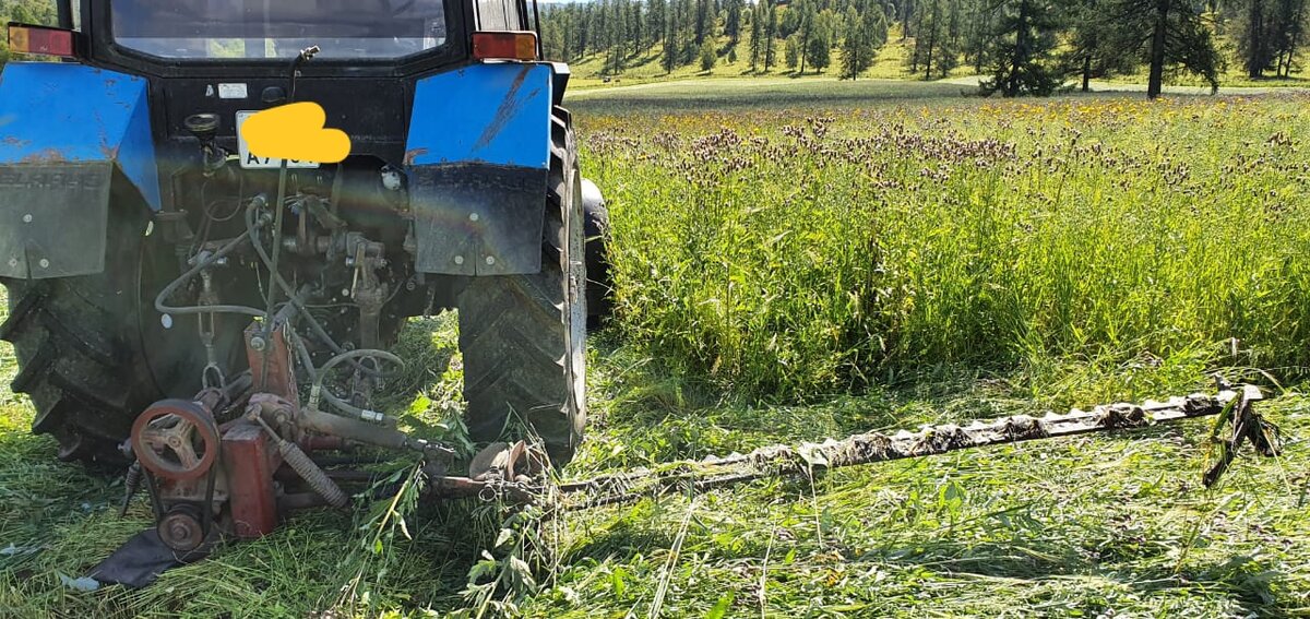 Фото 1 - косилка