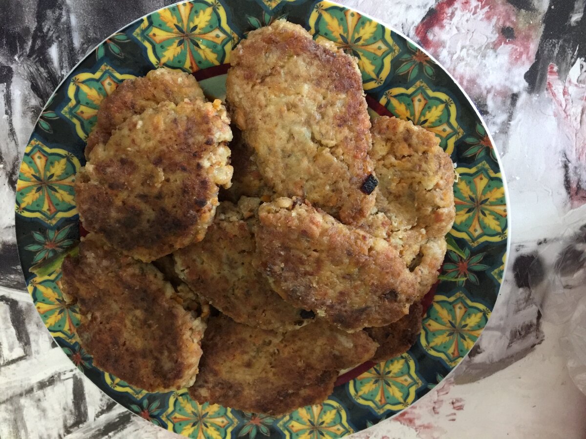 Котлетки из рыжиков. 