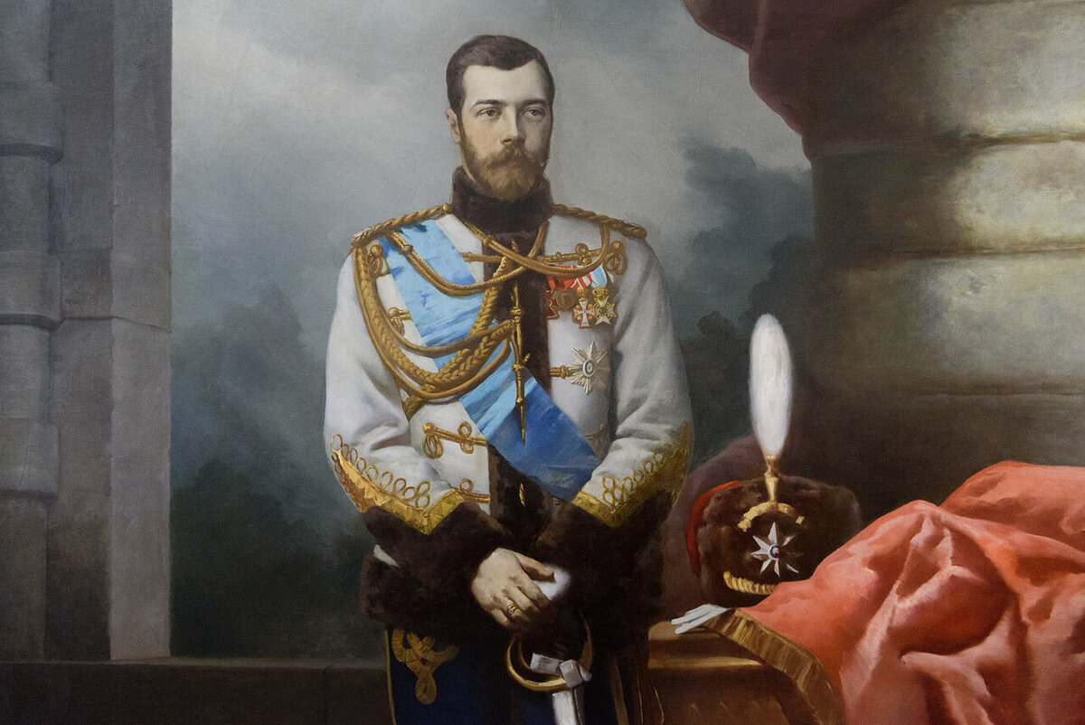 Картина императора со своим лицом