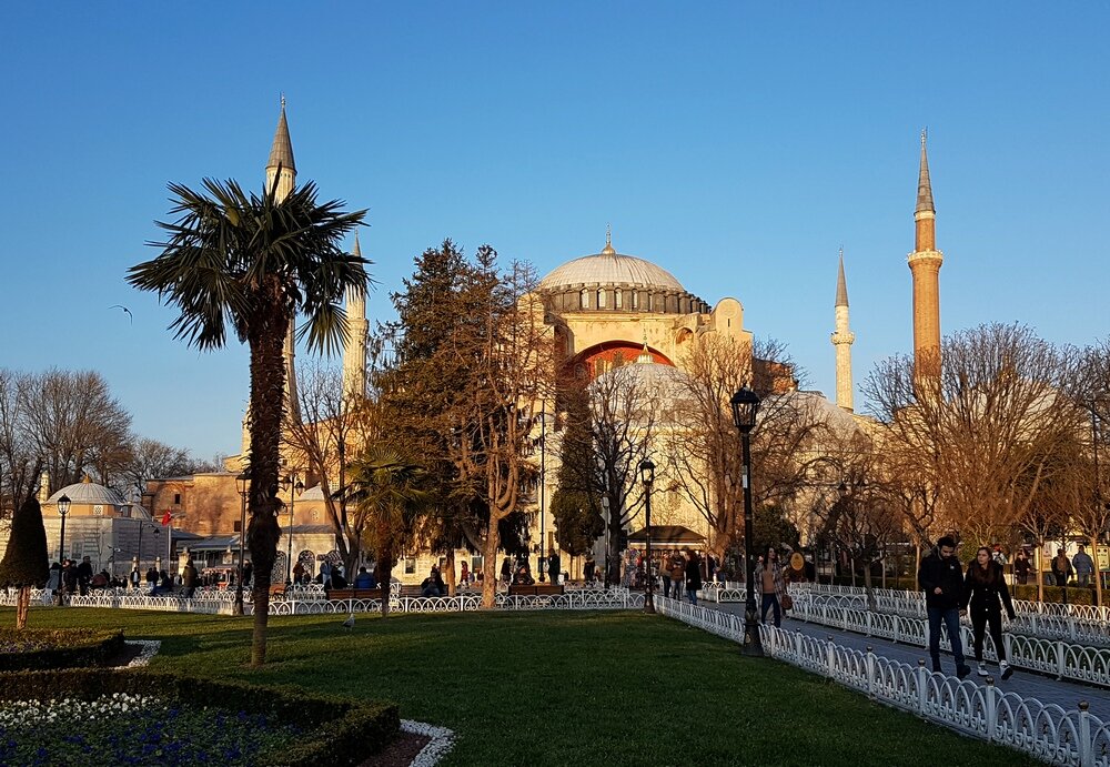 Айя Софья 2020 год. Январь