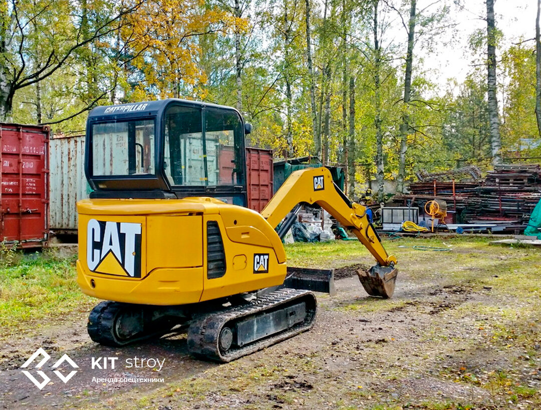 гусеничный мини экскаватор Caterpillar 302.5