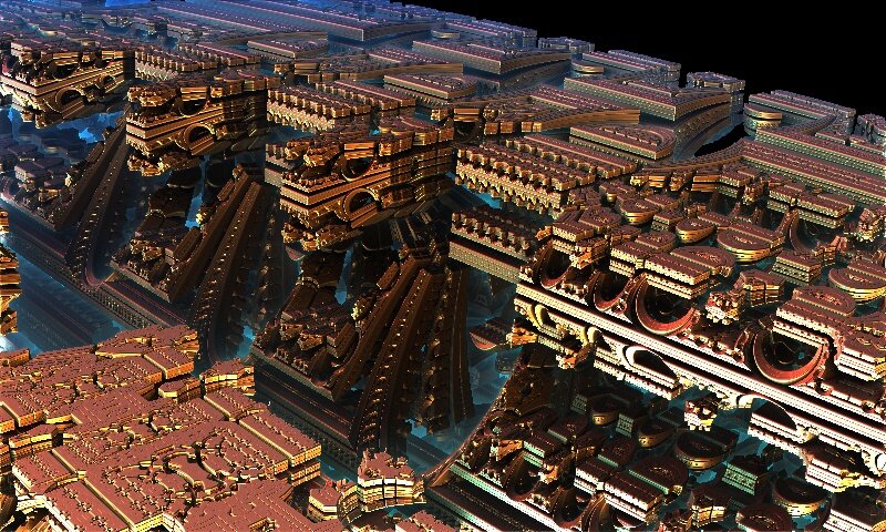 Создано в программе Mandelbulb 3D