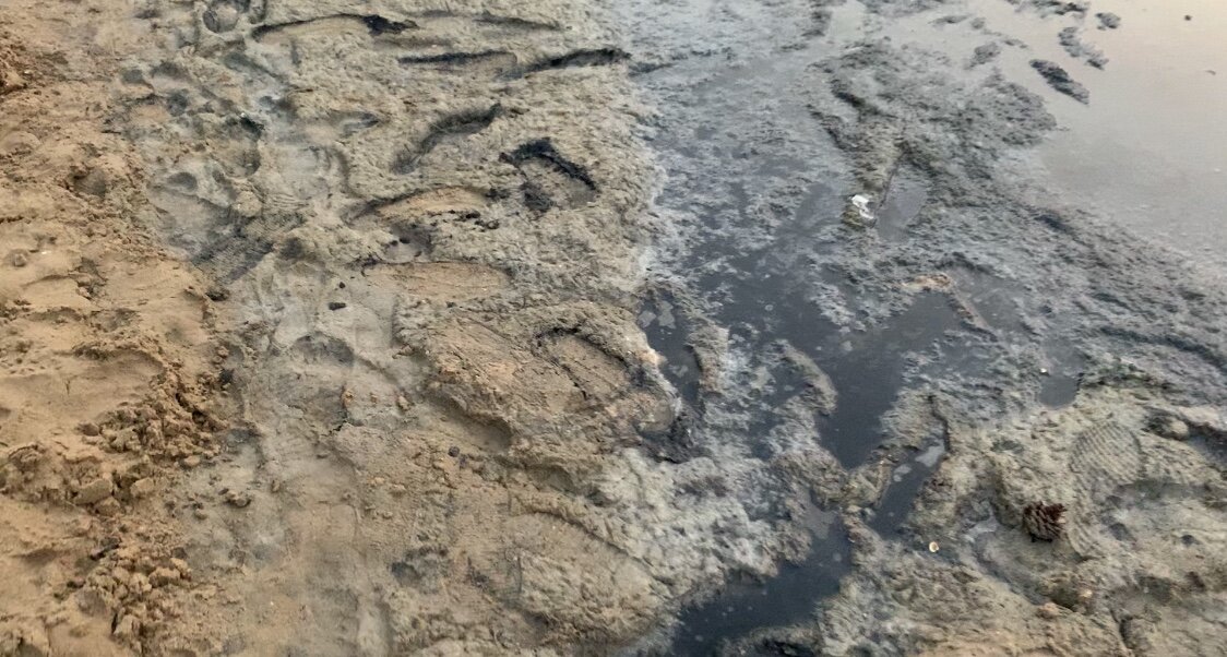 Центральный пляж в Анапе.