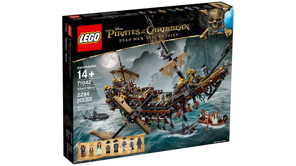 Конструктор LEGO Pirates of the Caribbean 71042 «Безмолвная Мэри»