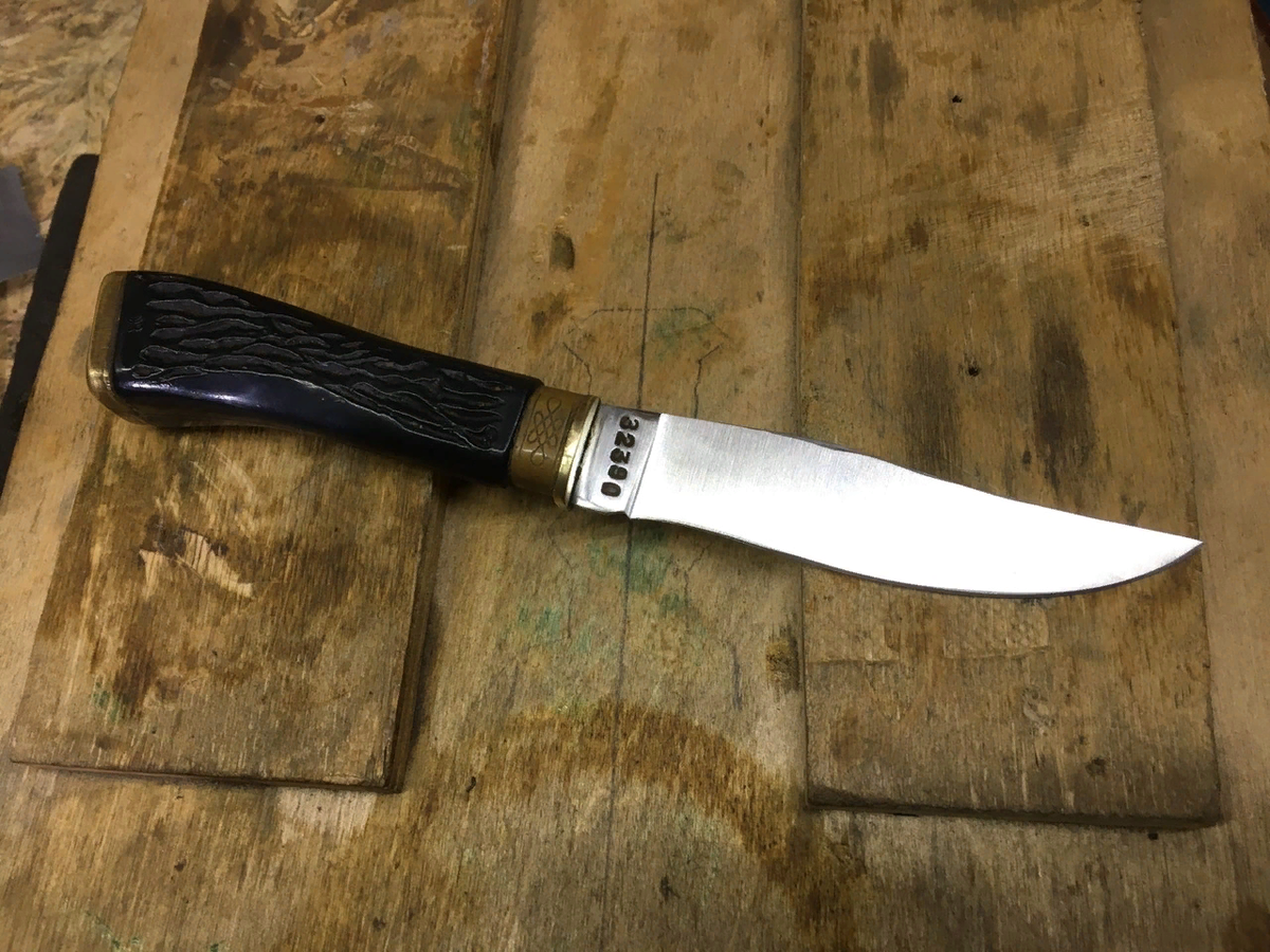 Таким стал клинок после регринда.