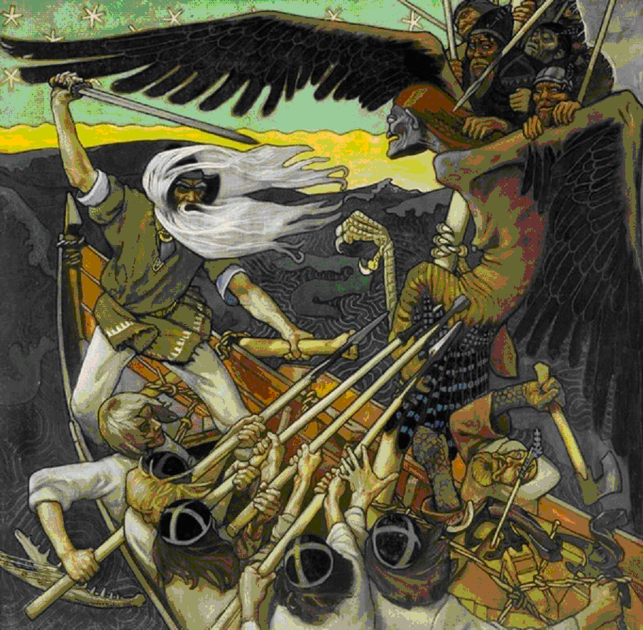 Гален. Защита Сампо. 1896.