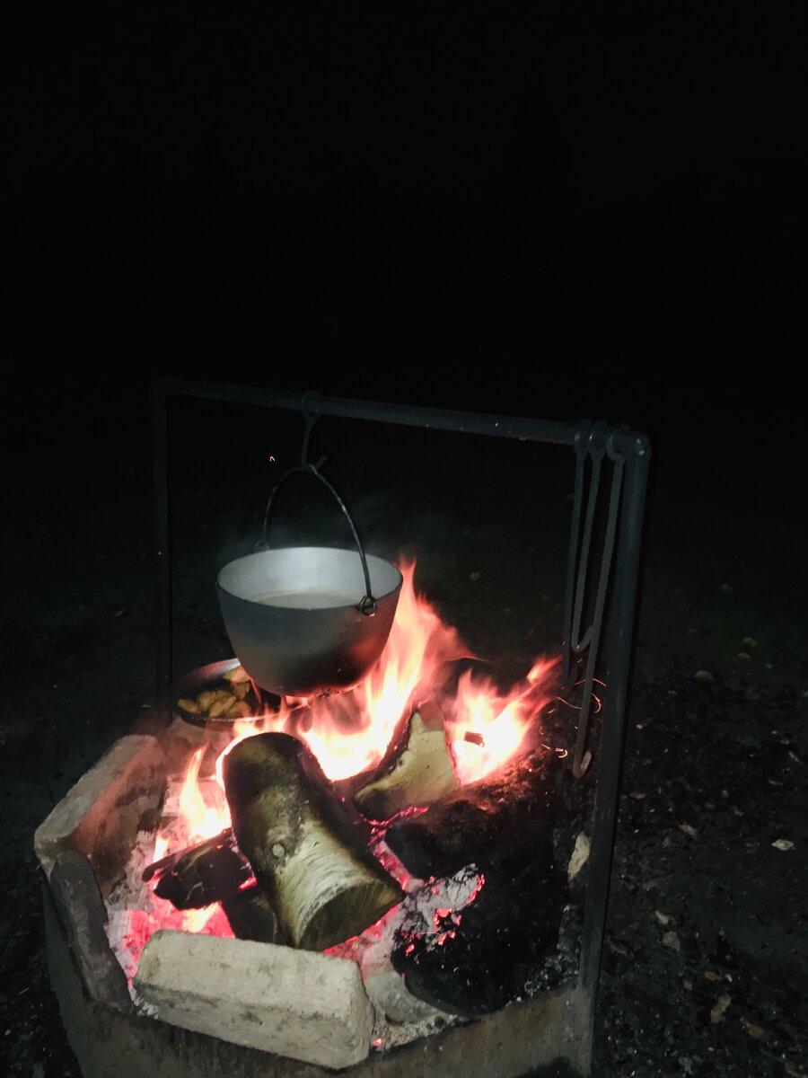 Готовим ужин и делимся впечатлениями 