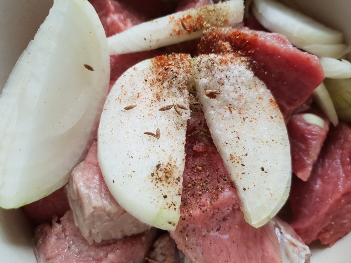 обмытое мясо