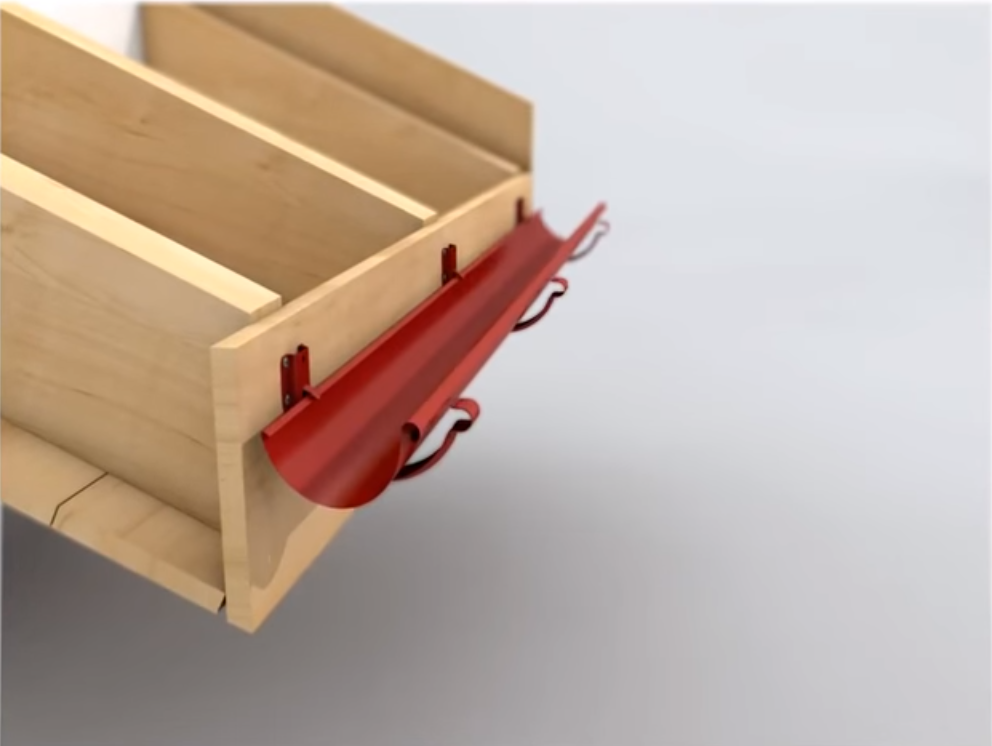 Монтаж двухмодульной металлочерепицы