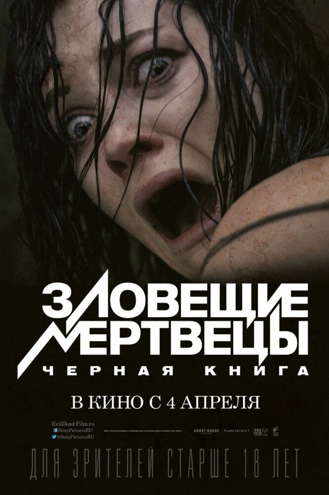 Постер к фильму, передающий неподдельный страх через глаза героини.
