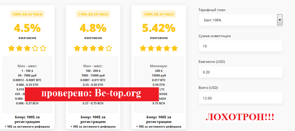 Crypto Kernel МОШЕННИК  be-top.org