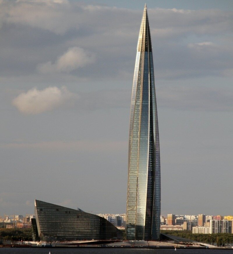 Высотные здания санкт петербурга