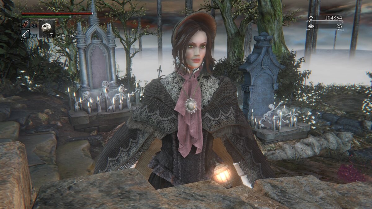 Скриншот автора. Узнаёте чьё одеяние? 