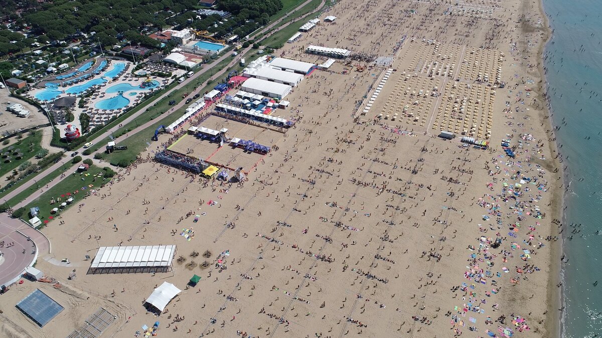Beach Volley Marathon в Бибионе. Сезон с мая по сентябрь