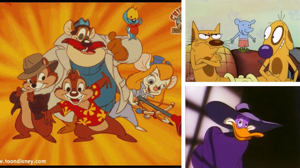 Крутые мультсериалы, нашего детства.