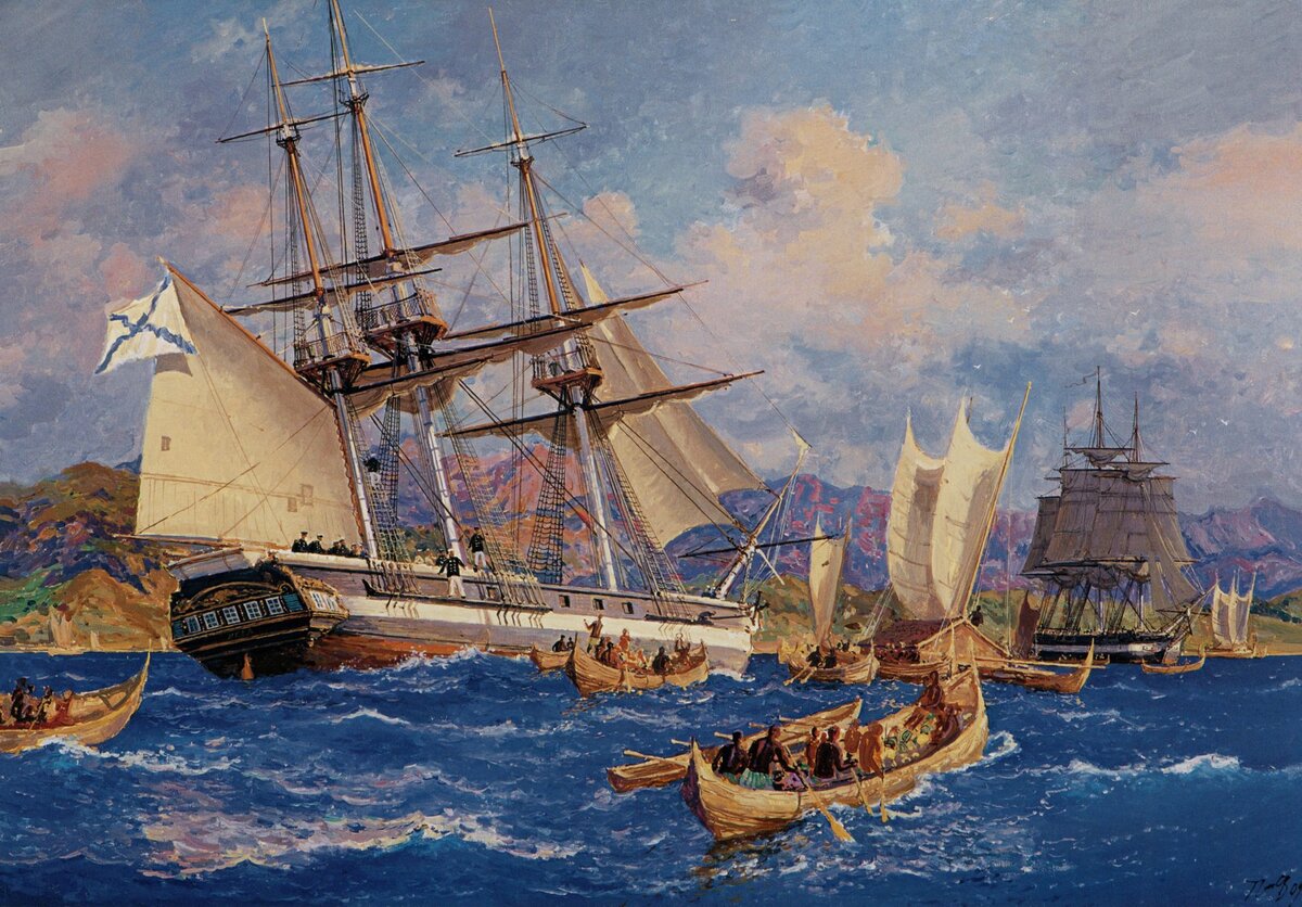 Вёсла уступили покорение океанов парусам, но остались их верными спутниками для связи с берегом.