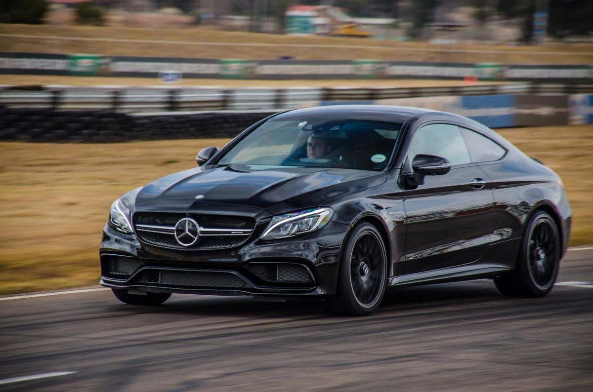 Mercedes c63s AMG Coupe Black