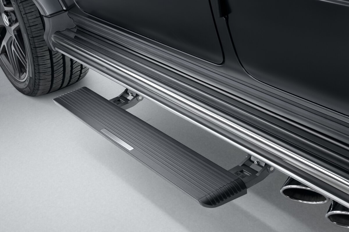 Выдвижной электрический порог: фото из личного архива автора