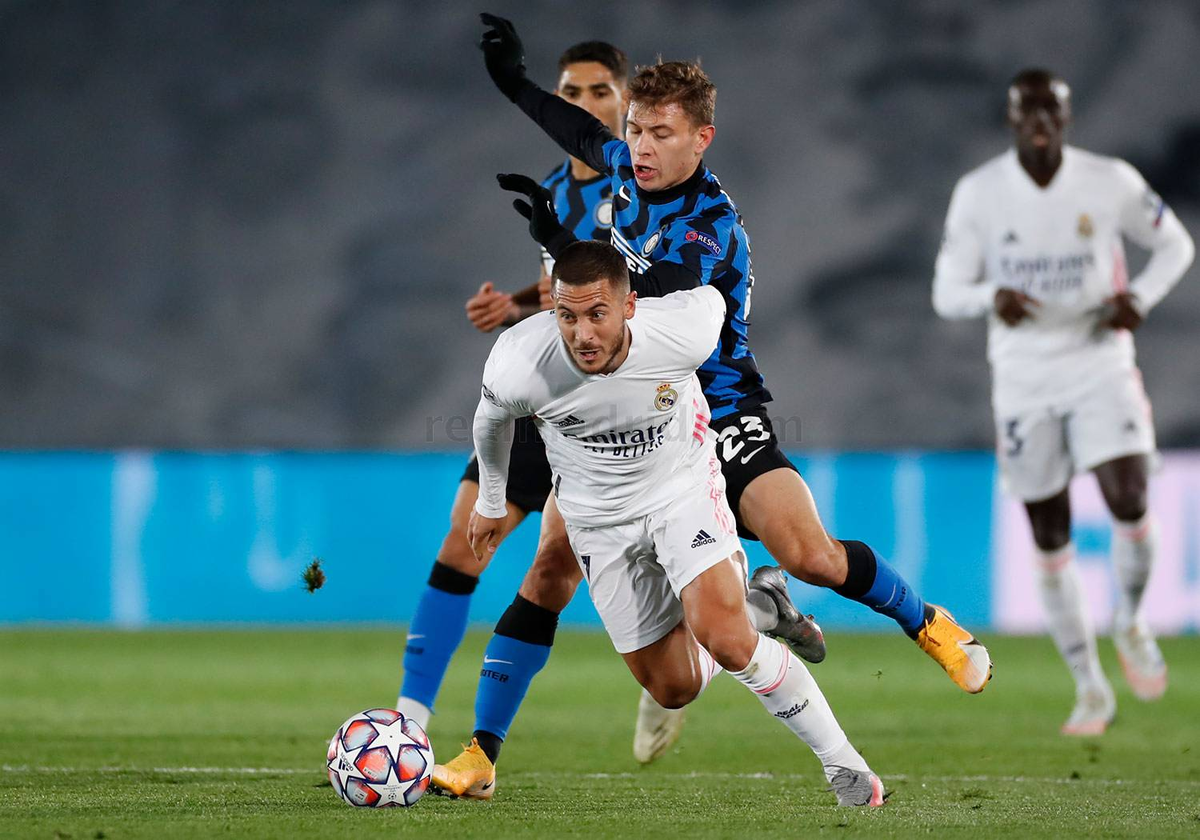 Фото с матча 04.11.2020 Реал Мадрид - Интер