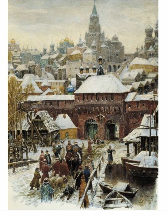 Москва тогда 