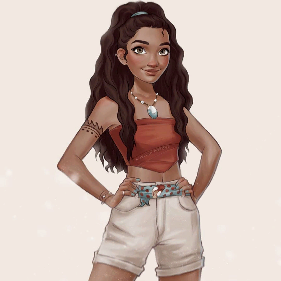 Современные принцессы диснея тиана. Принцессы дисней моана в полный рост. Принцессы дисней в современном стиле. Белоснежка в современном стиле. Принцессы дисней в современном стиле.