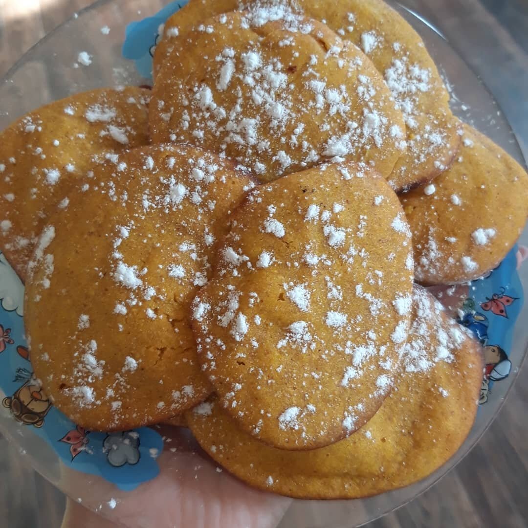 Творожно-тыквенные пряники