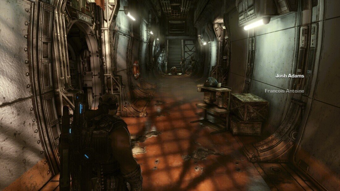 Gears of War 3 на Xbox One X — для примера