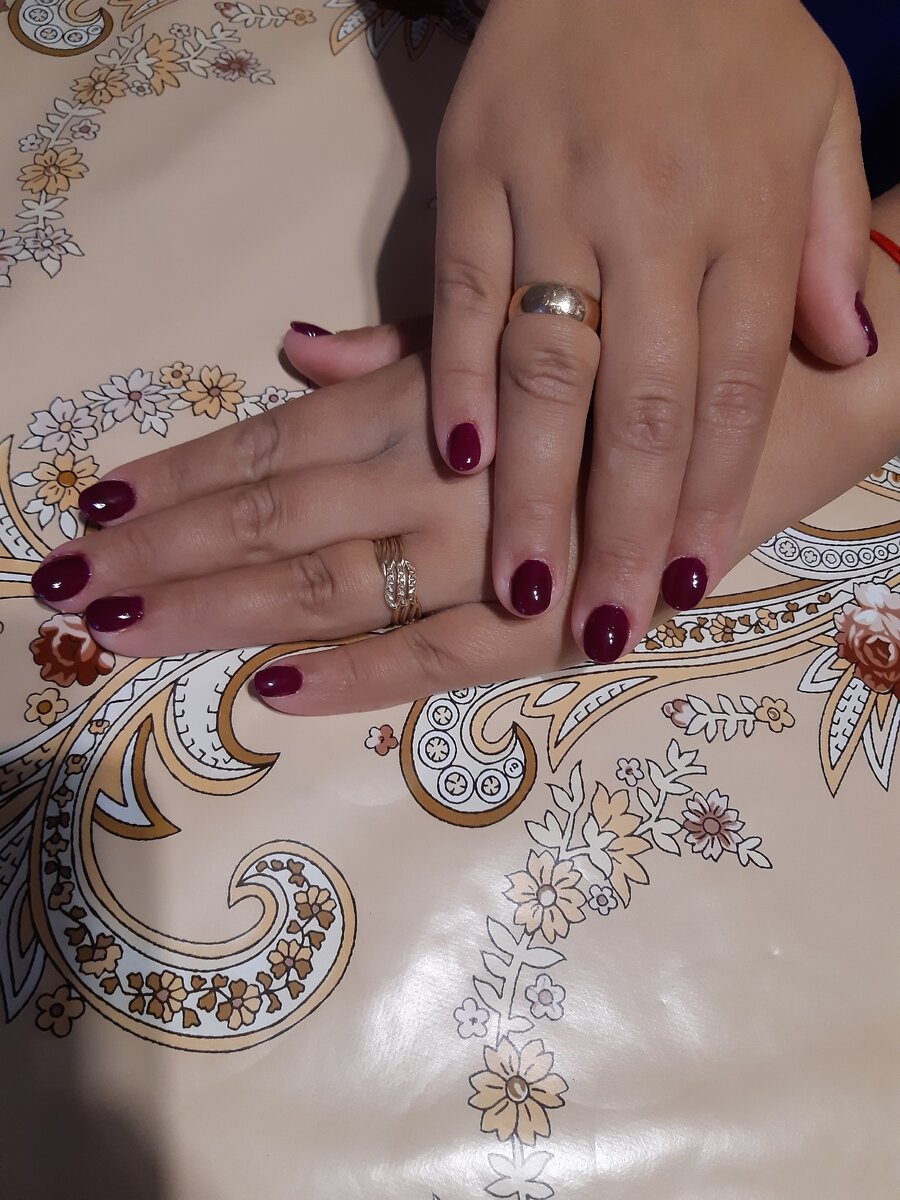 Такие ноготочки у нас получились 