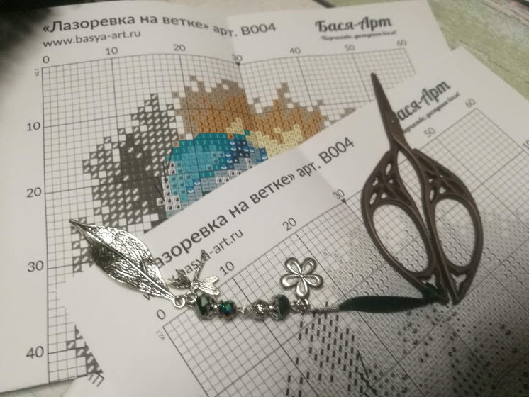 Лазоревка. Отзыв о наборе для вышивки крестом от Бася-Арт