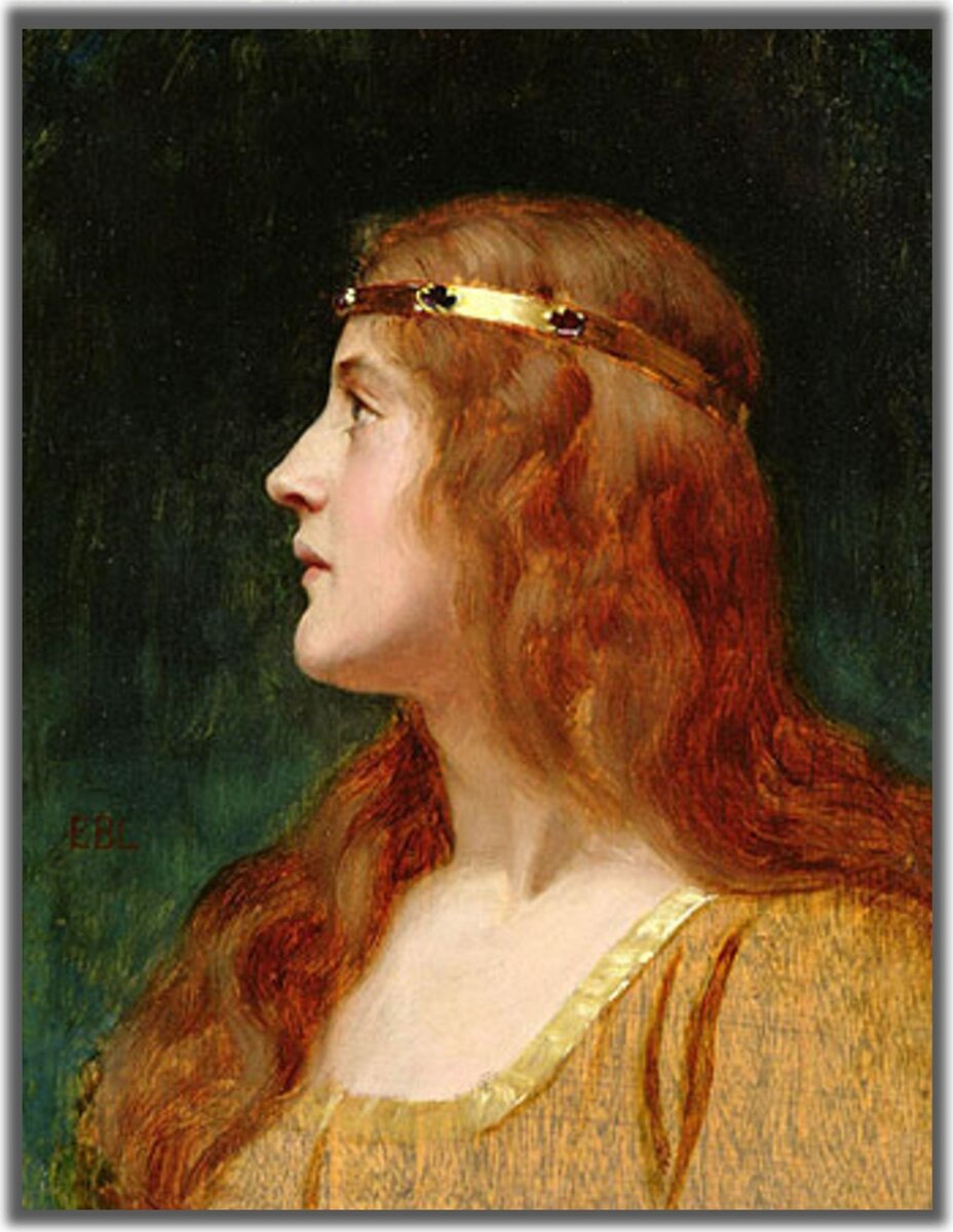 Эдмунд Лейтон, «Средневековая красавица»