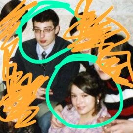 Такими мы были, когда познакомились, на 1м курсе. Но мы даже не общались, у меня были другие отношения, и Ярика я не интересовала:)