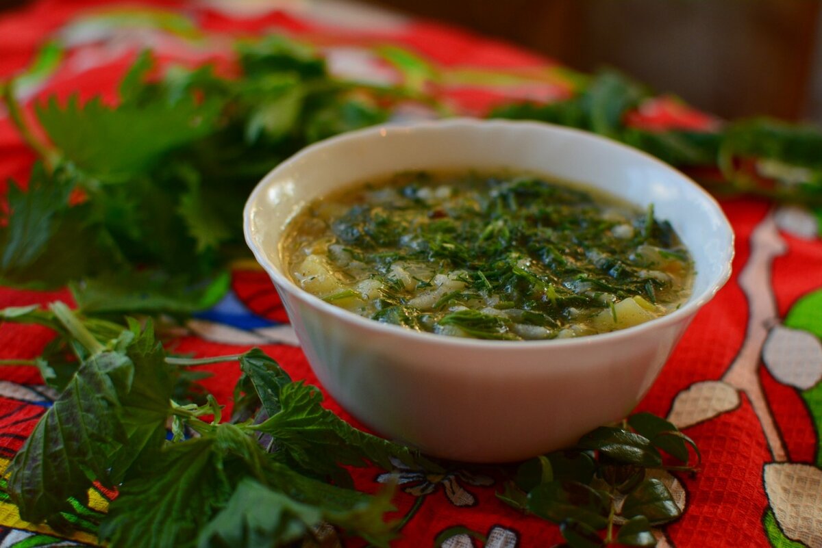 Зеленый борщ  Фото: кулинар.су
