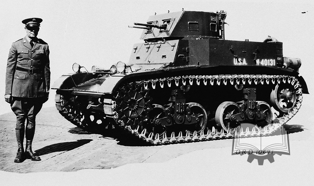 Combat Car M1 с серийным номером 32, изготовленный в 1935 году.