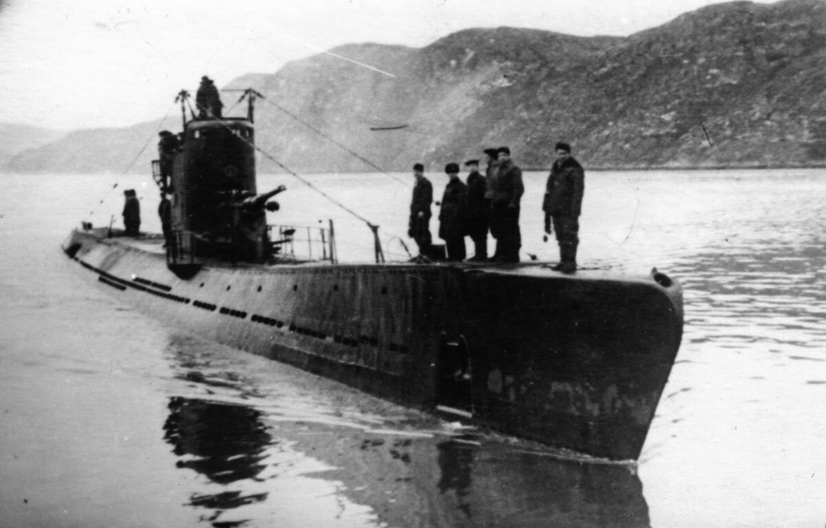 Подводная лодка С-56 на Севере