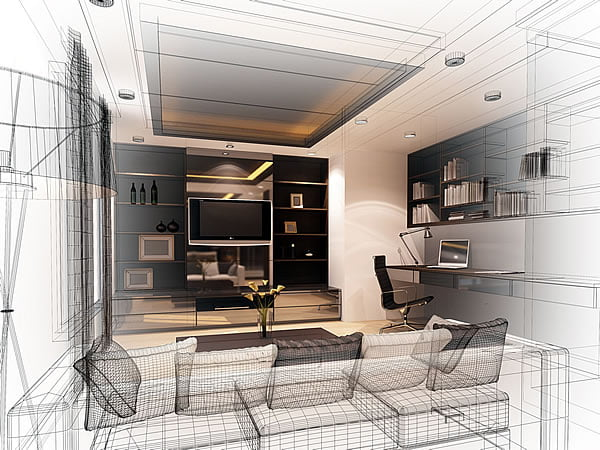 Дизайн-проект каждой комнаты можно заказать у специалиста или проработать самостоятельно